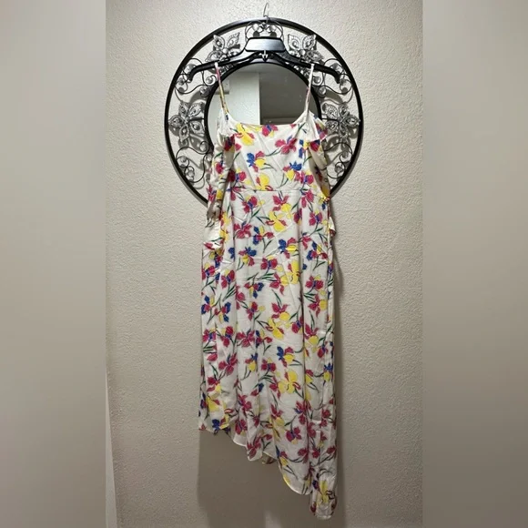 Banana Republic Asymmetrical Floral Dress - Picture 3 of 3